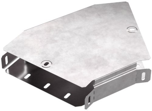 Угол для лотка горизонтальный с крышкой Промрукав Стандарт 45град. 200х50 фото Угол для лотка горизонтальный с крышкой Промрукав Стандарт 45град. 200х50 картинка